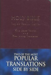 Holy Bible: King James Version, New Living Translation–TBN Parallel Edition (Bu
