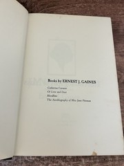 The Autobiography of Miss Jane Pittman by Ernest J. Gaines (1st Edition 1971)
