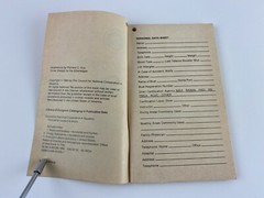 First Aid for Boaters and Divers – 1980 Vintage Paperback, 112 Pages, 1st Print