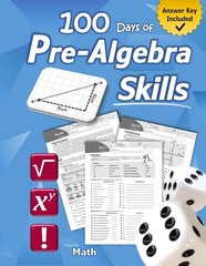 Pre-Algebra Skills: (Grades 6-8) Middle School Math Workbook (Prealgeb Paperback