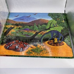 Jigsaw Dinosaurs by Anne Sharp. (2000, Hardcover) jigsaw puzzles in a book form