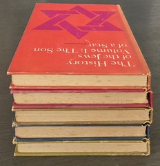 Vintage 1965 „History Of The Jews” Poul Borchsenius Vols 1-5 1st Edition/Print