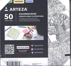 ARTEZA 50 Pages PremiumColoring Book $5Ship