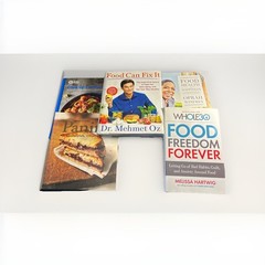 5 Health Book Lot The Whole30’s, Food Can Fix Dr Oz., Food Health Oprah Winfrey