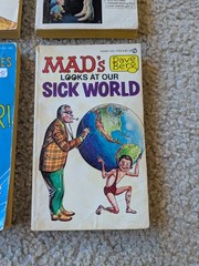 MAD Magazine Paperback Lot 8 Vintage Al Jaffee Dave Berg William Gaines 1970s