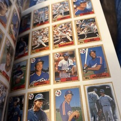 Topps Baseball Cards 1961-1988 Texas Rangers 1989 Price Stern Sloan Book Nice!!