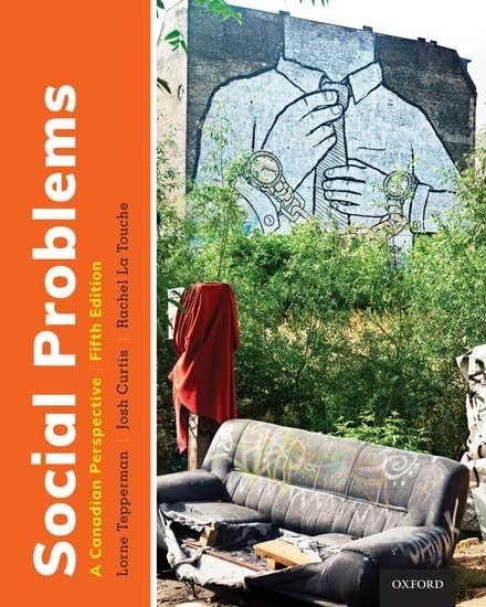 Social Problems: A Canadian Pe – GOOD