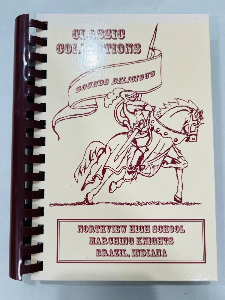 Spiral Bound Cookbook Northview High School Brazil Indiana IN
