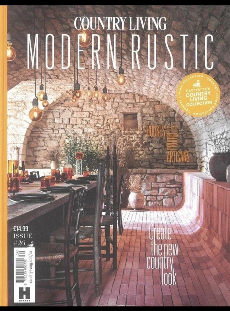 COUNTRY LIVING MODERN RUSTIC MAGAZINE ISSUE 26