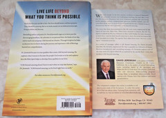 DR. DAVID JEREMIAH HARDCOVER BOOK & STUDY GUIDE A LIFE BEYOND AMAZING 2017
