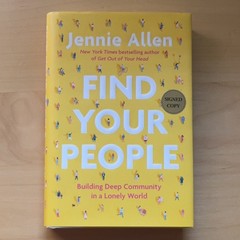 Jennie Allen Find Your People Building Deep Community Signed Copy