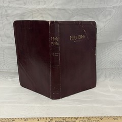 Holy Bible Concordance KJV Red Letter Edition 1973 Burgundy Word Aflame Press