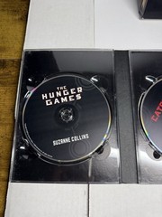 The Hunger Games Trilogy MP3 CDs Boxed Set & Stickers Suzanne Collins Audiobook