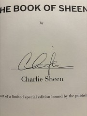 CHARLIE SHEEN THE BOOK OF SHEEN SIGNED AUTOGRAPHED HARDCOVER 1ST EDITION #10