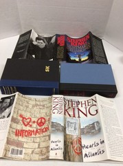 STEPHEN KING SHORT STORIES COLLECTIONS MIXED LOT OF 5 4hc, 1pb