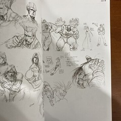 Street Fighter Artworks Kyoku Art Book Illustration