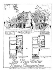 House Design Competitions – Book 11 Drawings – Detroit Free Press -1928