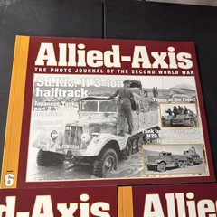 Lot Of 3 Allied Axis Photo Journal 2nd World War PB Issues 6 7 8