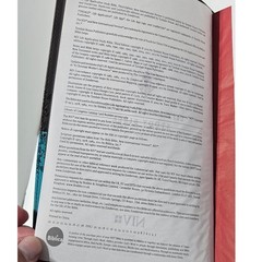 NIV Life Application Study Bible Zondervan Leathersoft Two-Tone Gray Teal