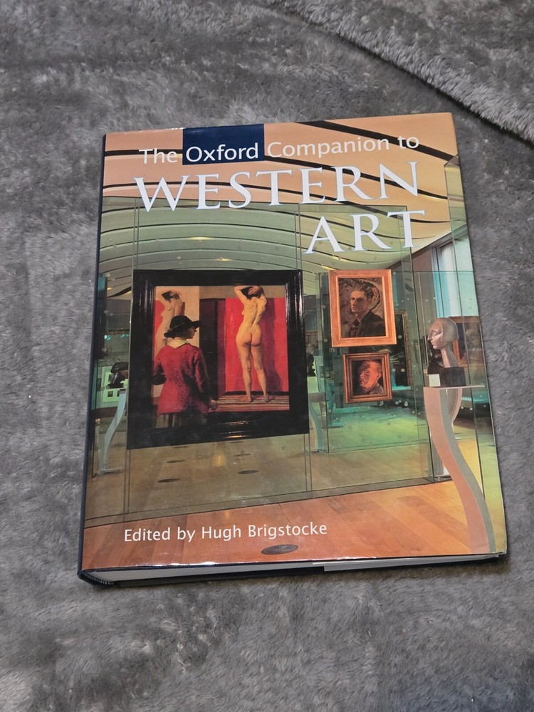 Oxford Companion to Western Art by Hugh Brigstocke (2001, LARGE Hardcover)