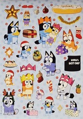 Bluey Coloring & Activity Book Set Of 2 & Bluey Hooray Christmas! Sticker Book