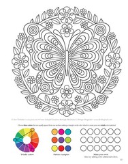Colorful Creations Butterfly Mandalas: Coloring Book Pages Designed to…
