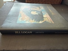 OOP SIGNED 1st/1st Jill Logan Artista Jill Logan HC DJ 2011 Art Painting Book