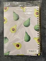 Avocado 8.5” x 11.5” A4 Size recipe book Write In Your Own Recipes W Pen NEW