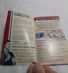 Turning Point USA The Constitution Of The Unites States Of America Charlie Kirk