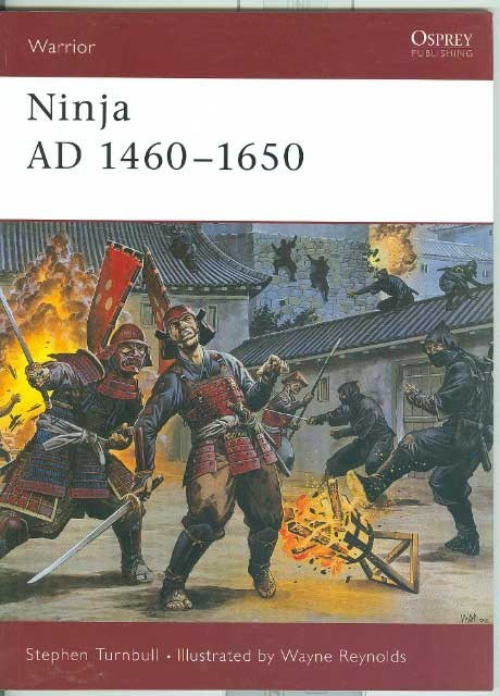 Osprey-History-Japan-Samurai Wars-Irregular Troops-Ninja-Arms & Armor-Service!