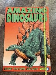 AMAZING DINOSAURS Giant Picture Gallery Book (1992, Ed. Insights, EI-3313) RARE