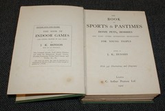 J. K. Benson The Book Of Sport & Pastimes for Young People 1907