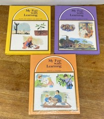 Southwestern My Fun Book Learning Book Set 1-5 Hardcover 1994