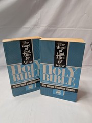 Holy Bible Word of God Alive & Active New American Standard Bible -2 Available-