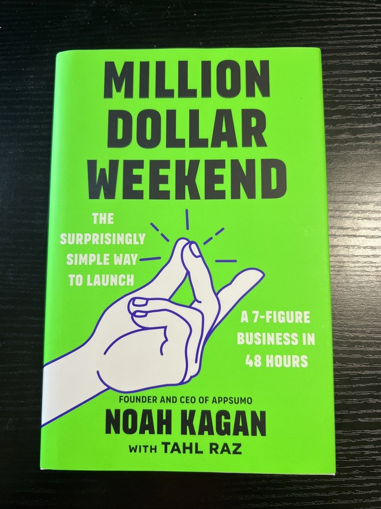 Million Dollar Weekend Noah Kagan With Tables Raz