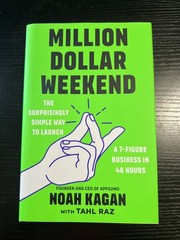 Million Dollar Weekend Noah Kagan With Tables Raz