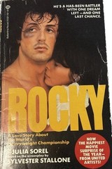 Rocky Julia Sorel / Sylvester Stallone Paperback Ballantine Boxing Novel 1977