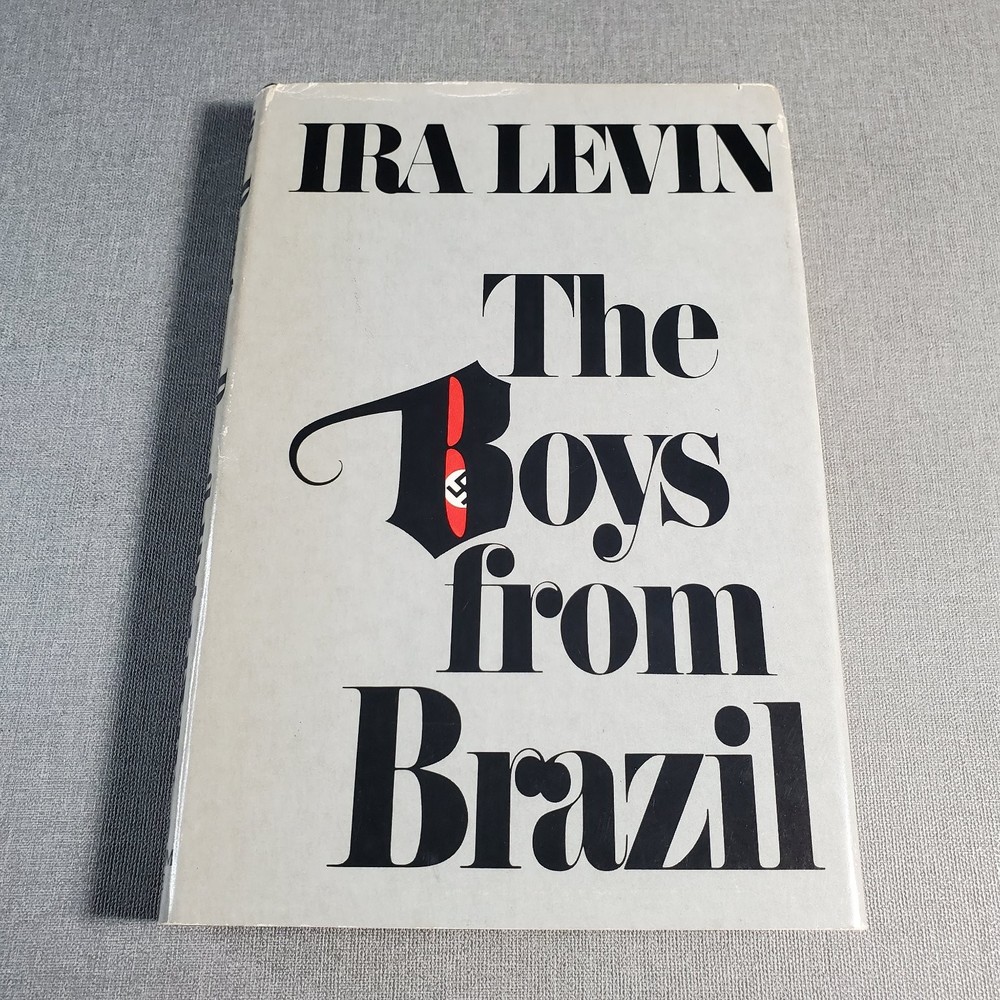The Boys from Brazil Ira Levin 1976 Book Club Edition Random House Thriller HCDJ