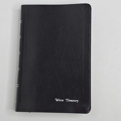 1996 NIV Thinline Bible Zondervan Black Premium Bonded Leather