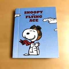 Snoopy Mini Mini Picture Book 3.0×2.6in Peanuts Flying Ace Gift Edition