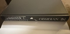 Jennifer L Armentrout Obsidian & Onyx Deluxe HC Set 1st Print DJ Sprayed Edges