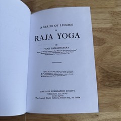 Raja Yoga or Mental Development Yogi Ramacharaka 1934 Printing Yoga Spirituality