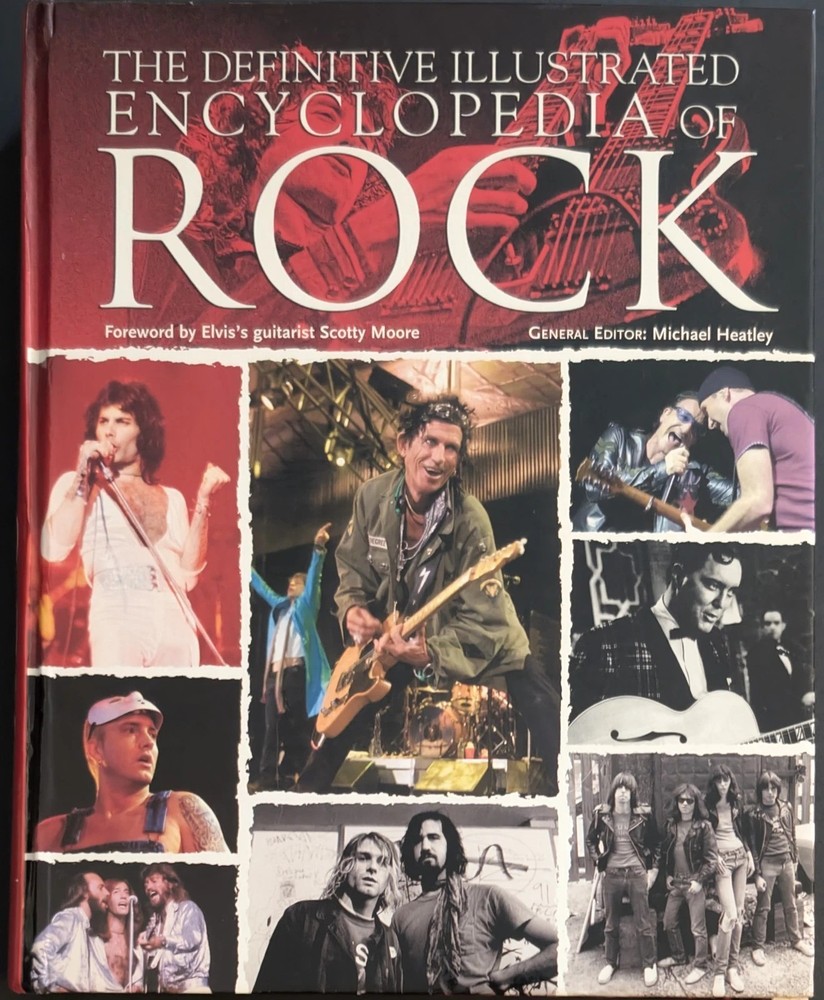 Definitive Illustrated Encyclopedia of Rock – 448 Pages – Hardback with DJ