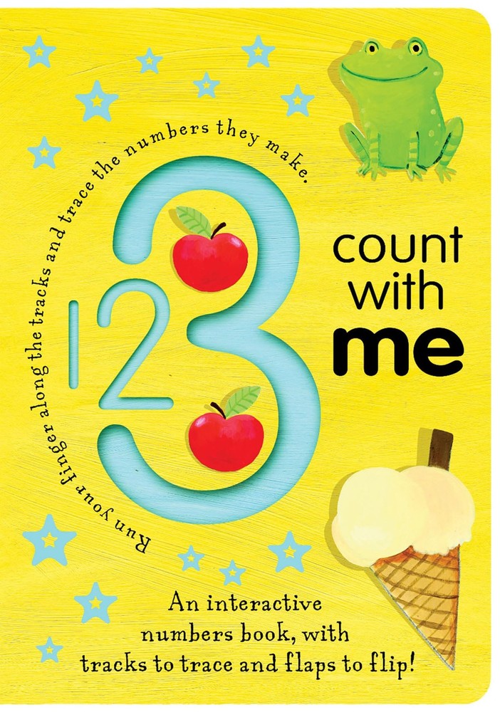 123 Count with Me: An Interactive Numbers Book With Tracks to Trace and Flap…