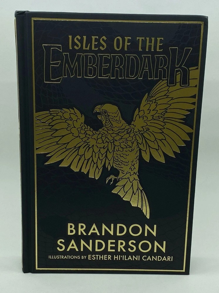 Isles of the Emberdark Brandon Sanderson Hardcover Book