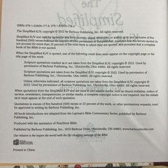 The Barbour Simplified KJV [Wildflower Medley] by Compiled Barbour Staff Bible