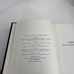 Word Studies in the Greek New Testament by Kenneth S. Wuest Vol 1-3 Only 1973