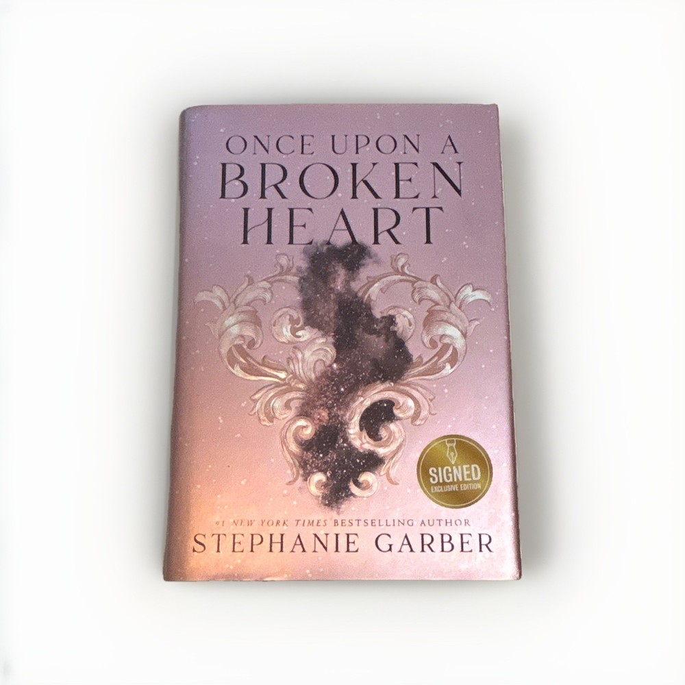 Stephanie Garber Once Upon a Broken Heart Hardcover Signed B&N Exclusive Edition