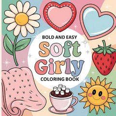 Laura Bidden Soft Girly Coloring Book for Kids (Paperback) (UK IMPORT)