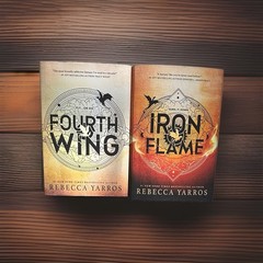 Fourth Wing & Iron Flame Hardcover Lot by Rebecca Yarros – Empyrean Series